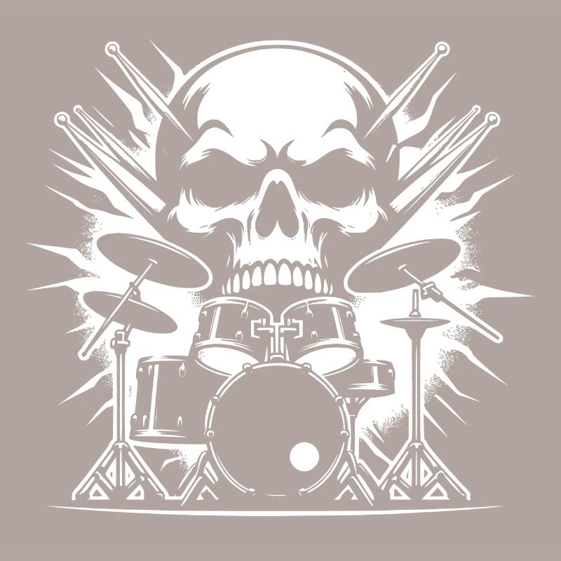 Drums Drummer Destroying Silence