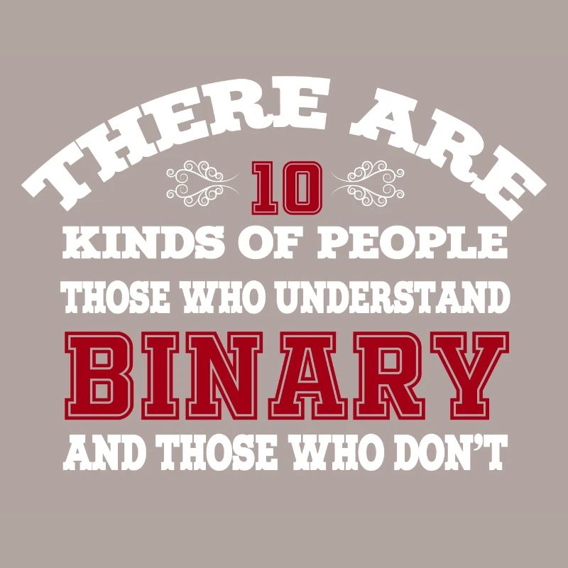 10 types de personnes Programmeur binaire Codi
