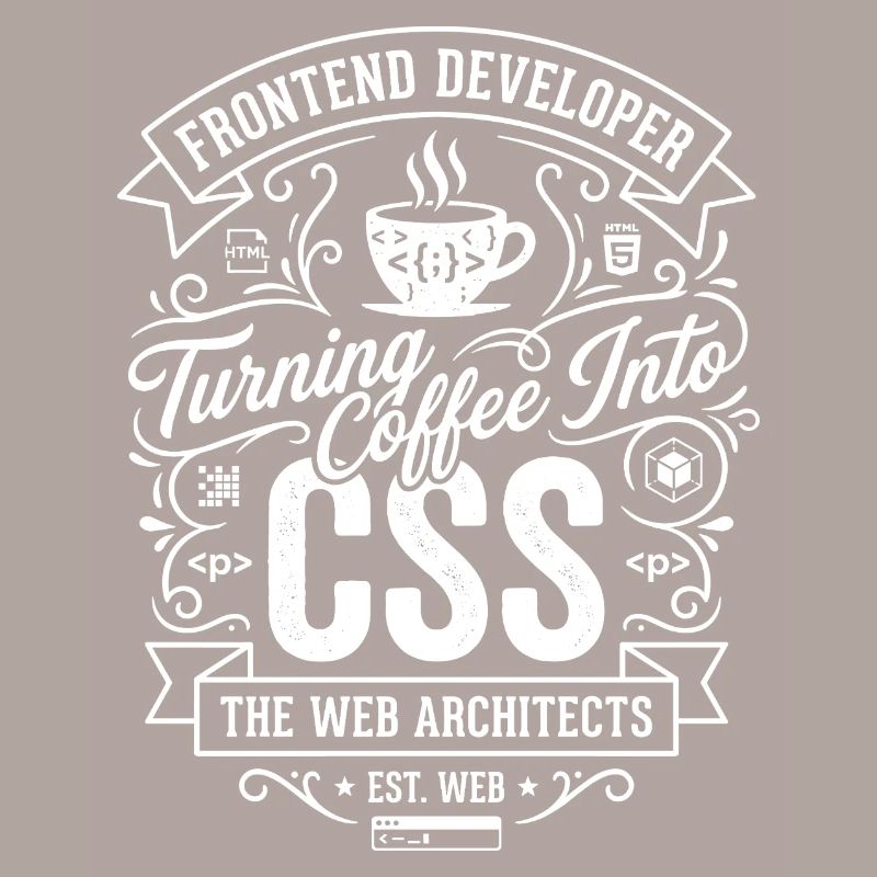 Frontend Coffee CSS Tee