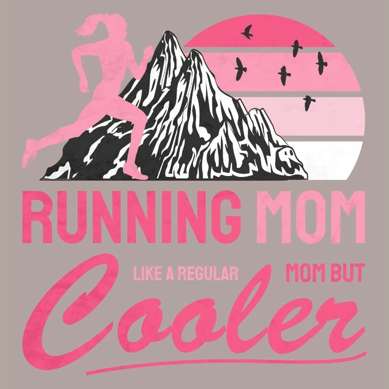 Cadeau de refroidissement de maman de course pour le coureur de maman