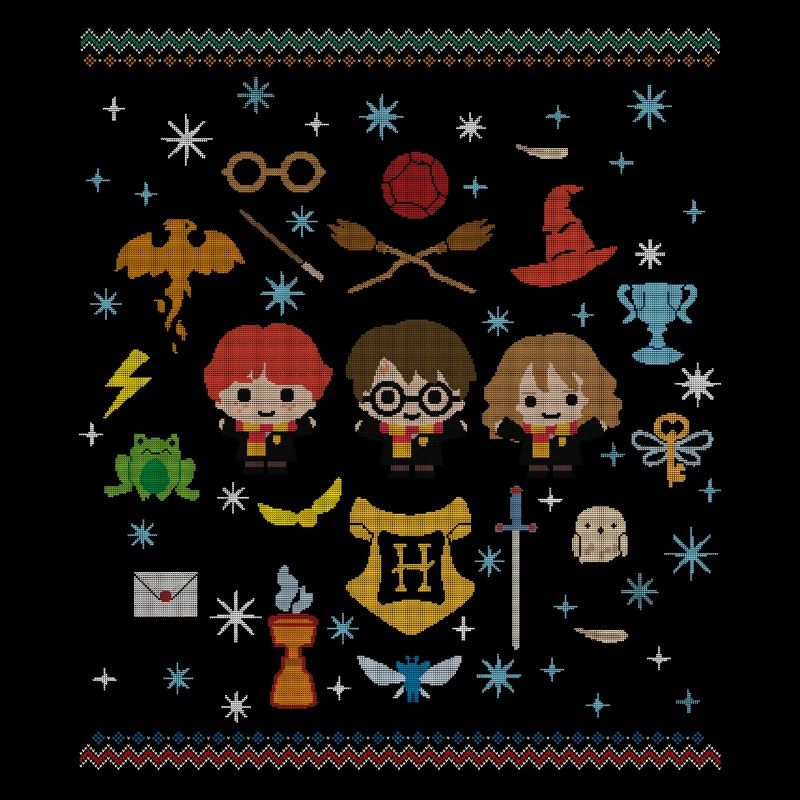 Harry Potter Ugly Christmas Chibi Design