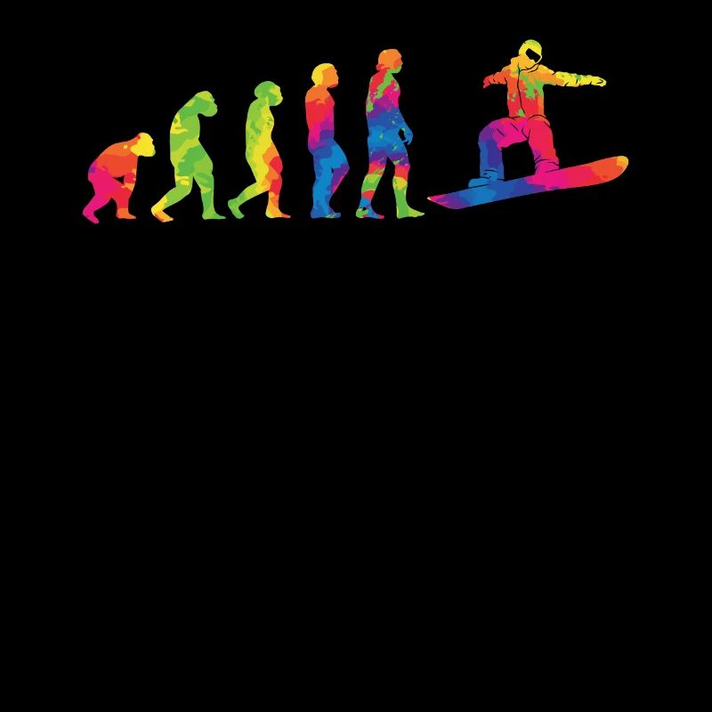 Snowboarden Evolution Snowboarder Snowboard