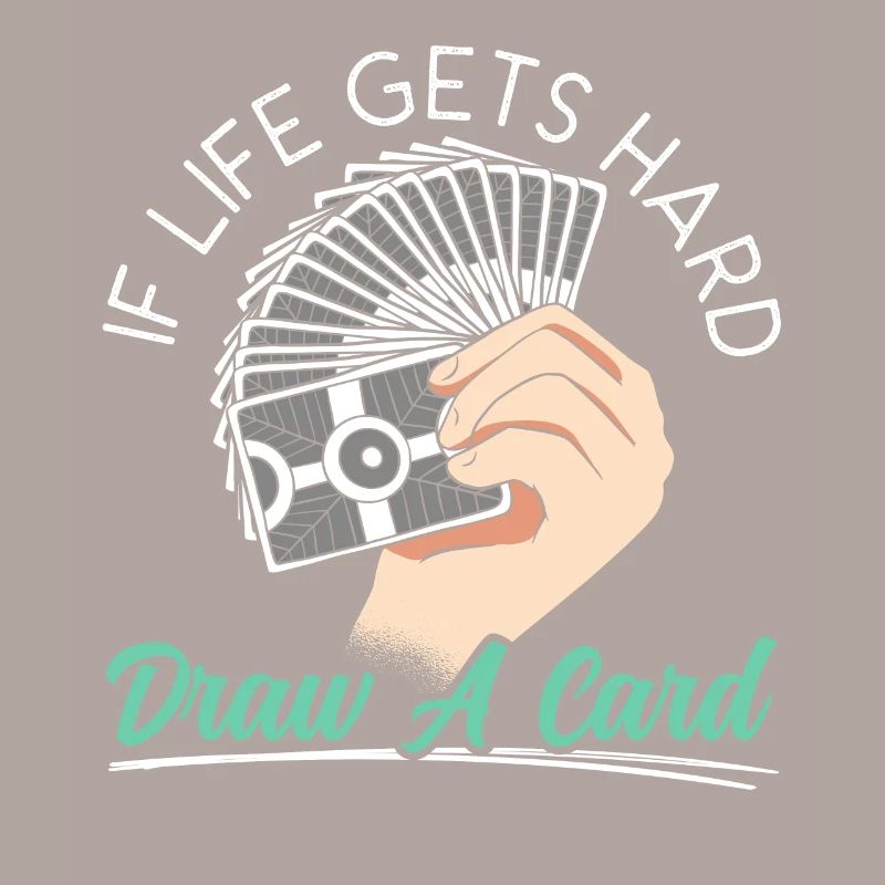 Si la vie devient difficile Tirage au sort Un jeu de cartes à collectionner