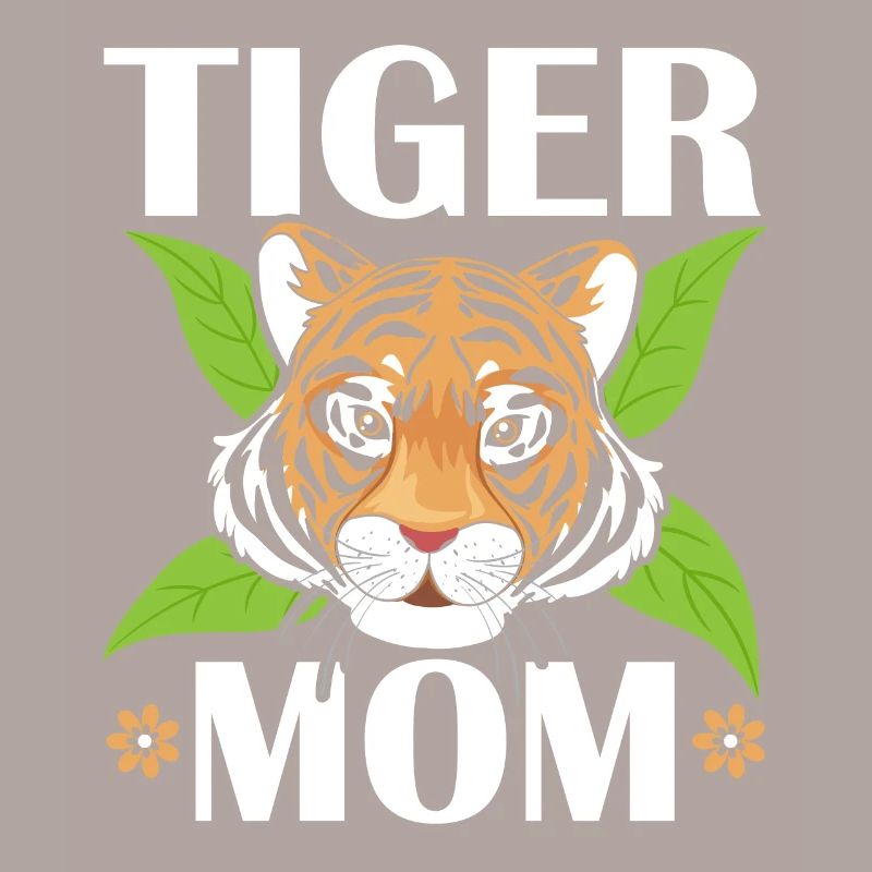 Muttertag der Tiger-Mutter-Tiertier-Tierpflegerin