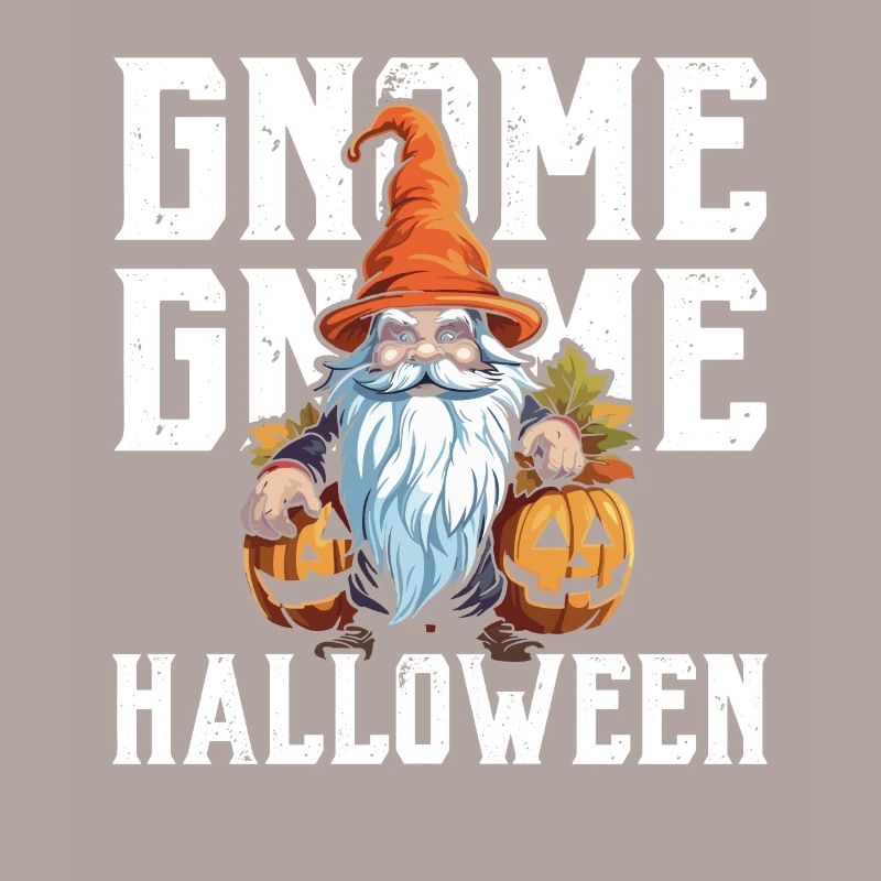 Gartenzwerg Halloween Süßes oder Saures Gärtner