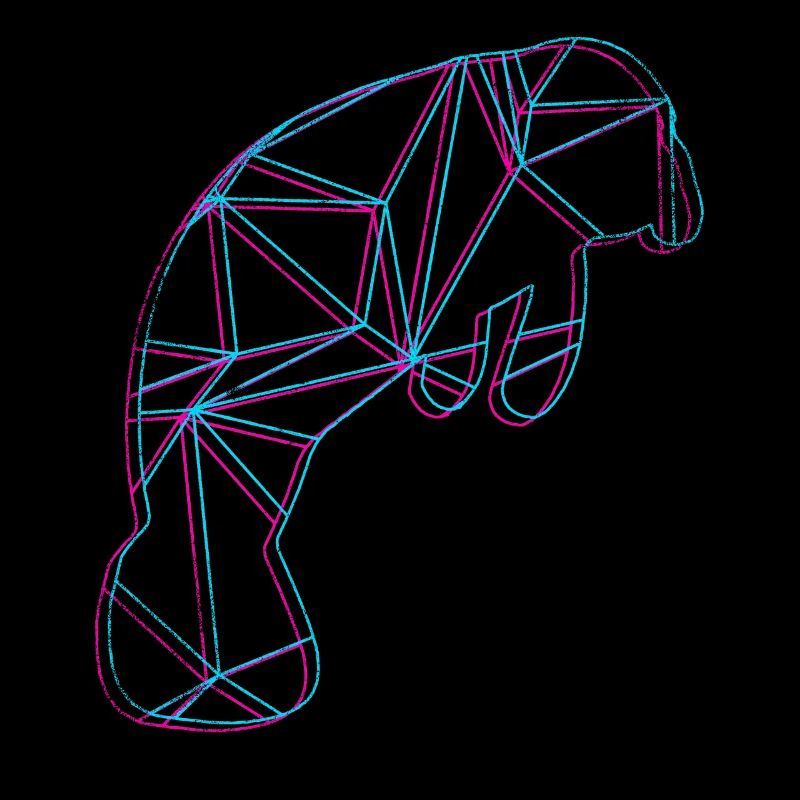 Lamantin polygonal