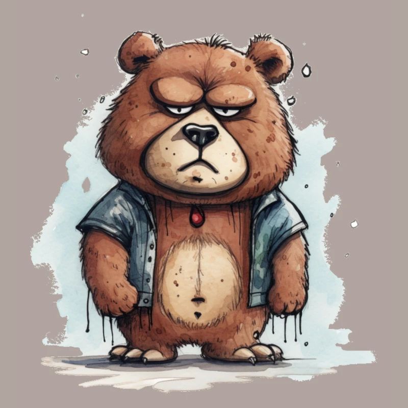 Grumpy Teddy