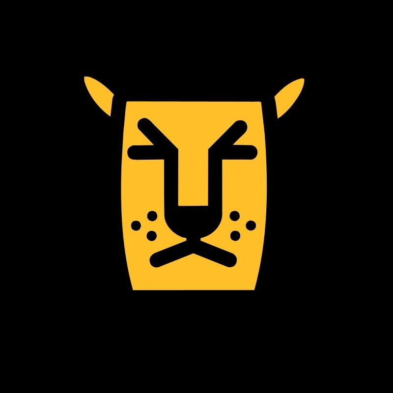 Lion - Lion - dessin au trait