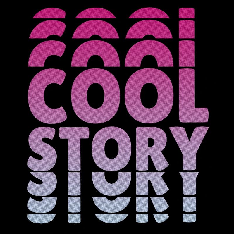 Idée de cadeau de texte d'histoire cool
