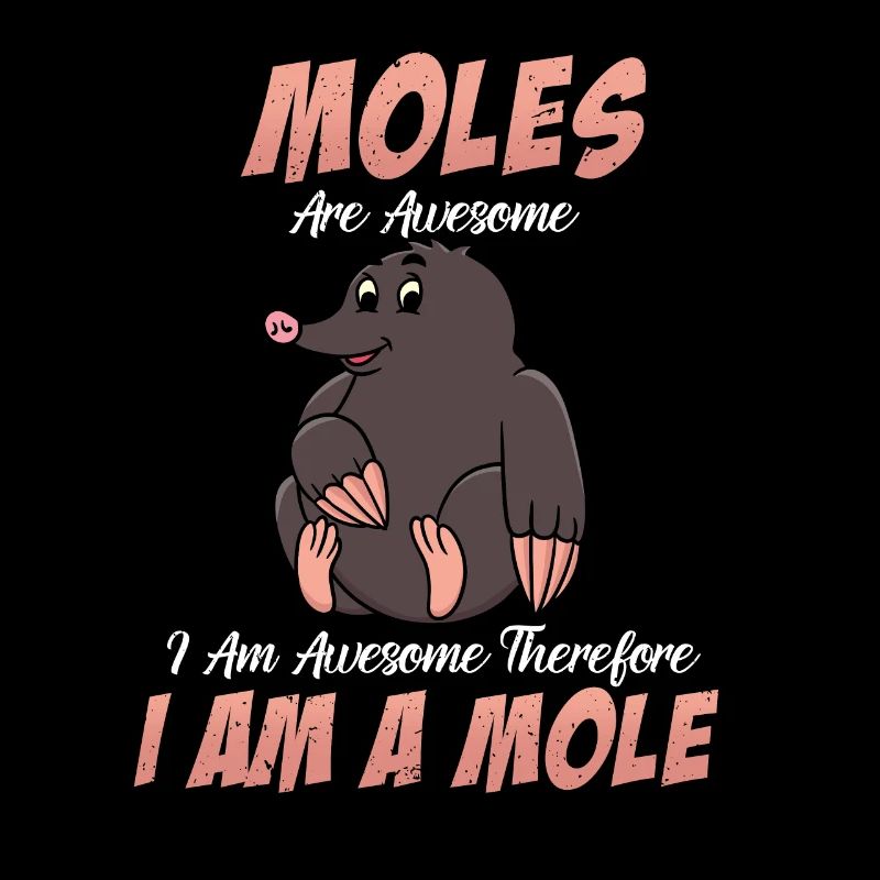 Nettes Fantastisches Mole sitzendes Geschenk