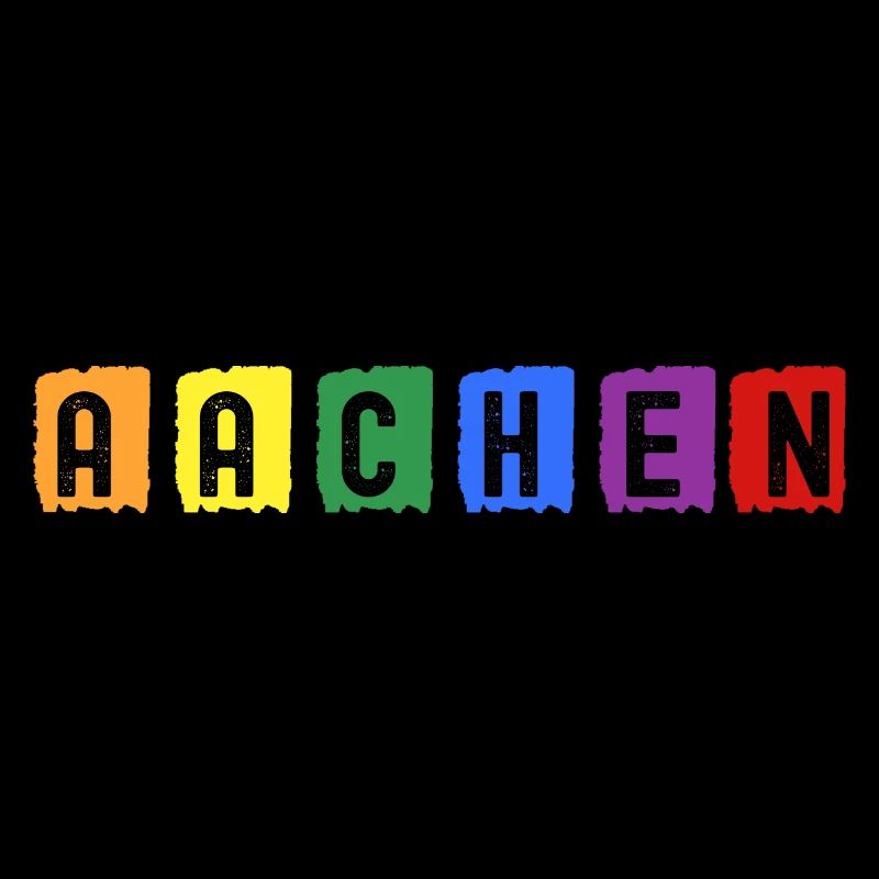 Aachen Stadt Skyline