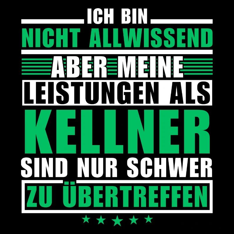 Unübertroffene Leistung als Kellner