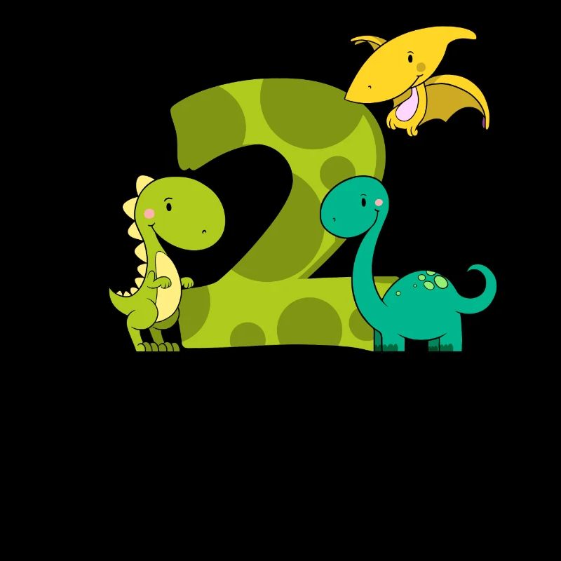 2 jähriger Junge Dinosaurier 2. Geburtstag