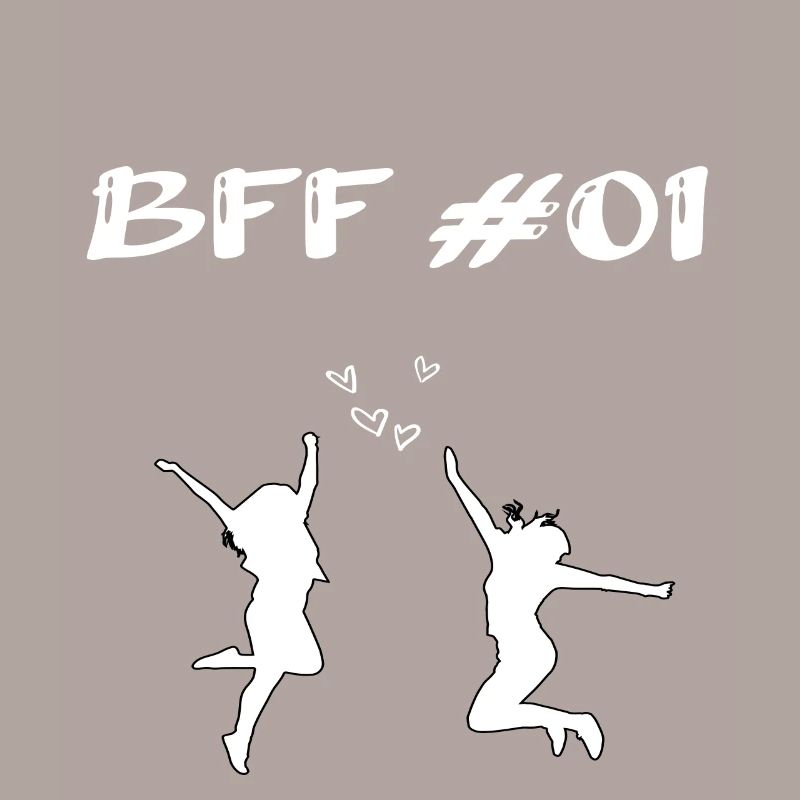 Conception BFF # 1 pour meilleur ami. | BFF