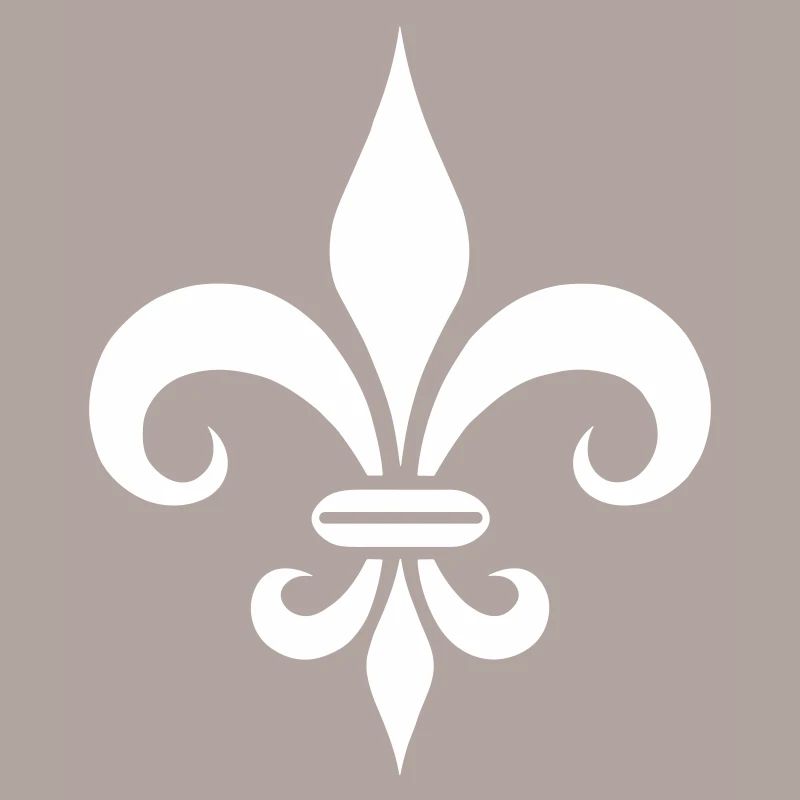 Conception majestueuse de lys français