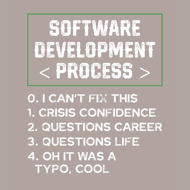 Software Development Process Humor Programmer