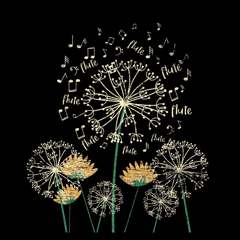 Flöte Pusteblume