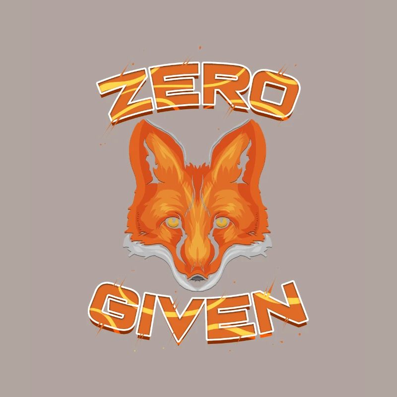 Fuchs Zero Fox Given Tierliebhaber Rotfuchs