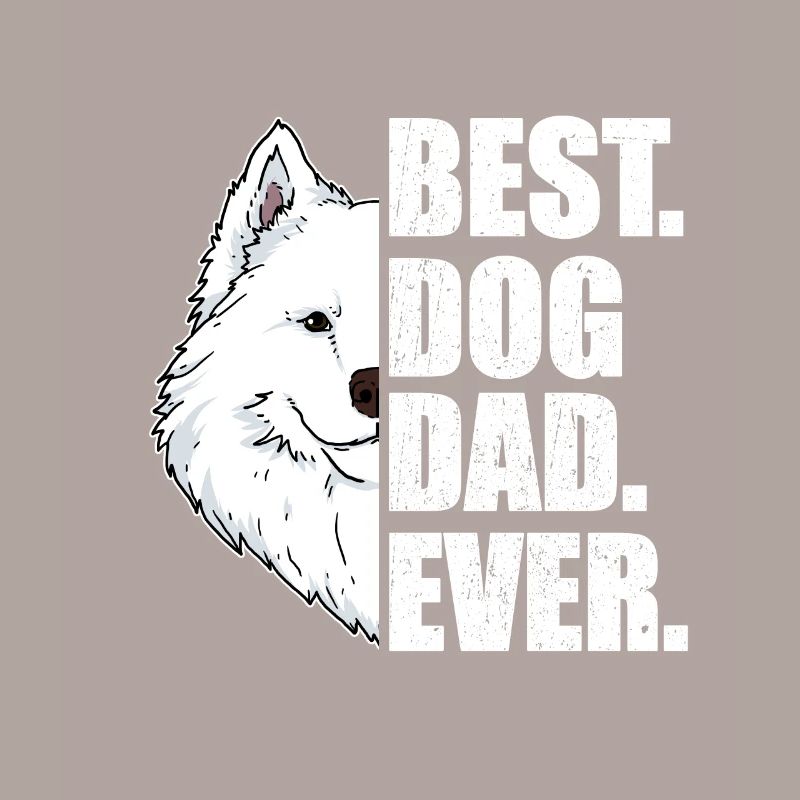 Bester Hunde Papa Samojede Hunde Geschenk