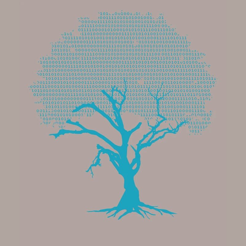 Graphique d'idée de conception d'arbre de codage binaire