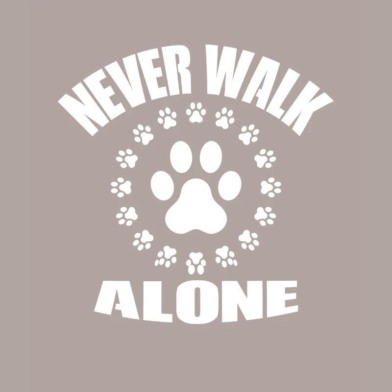 Never walk alone Paw
