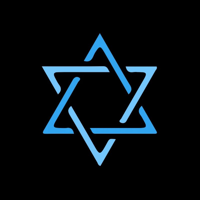 Shalom Davidstern Hebräisch Juden Judentum Jude