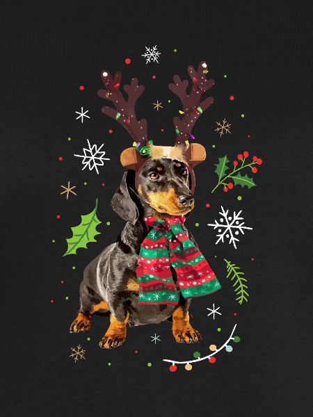 Dackel Weihnachten