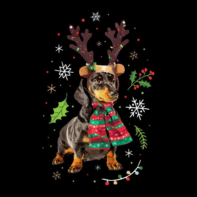 Dackel Weihnachten