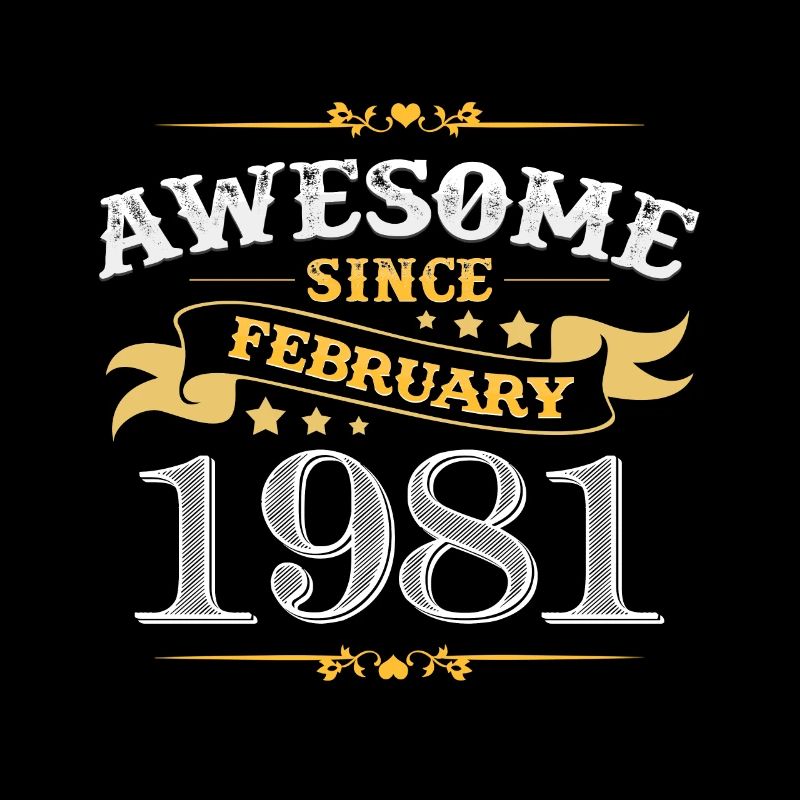 Anniversaire en février 1981