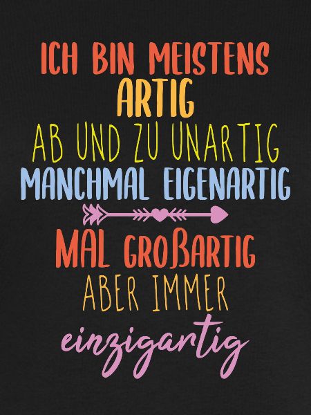 Einzigartig Spruch