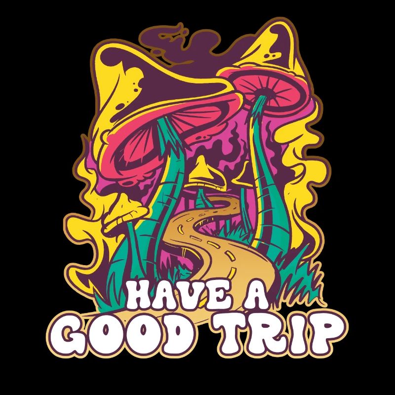Trippy Mushroom Pilz Geschenk