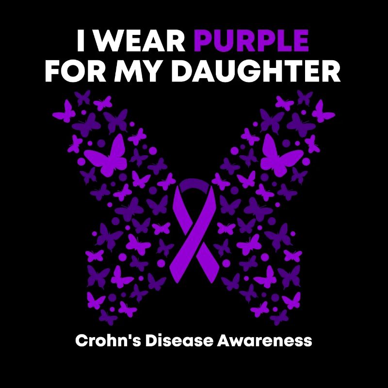 Morbus Crohn Awareness - Bewusstsein Kampf gegen