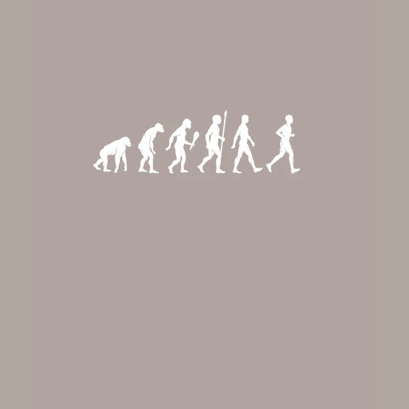 Lustige Jogging Evolution Läufer Geschenkidee