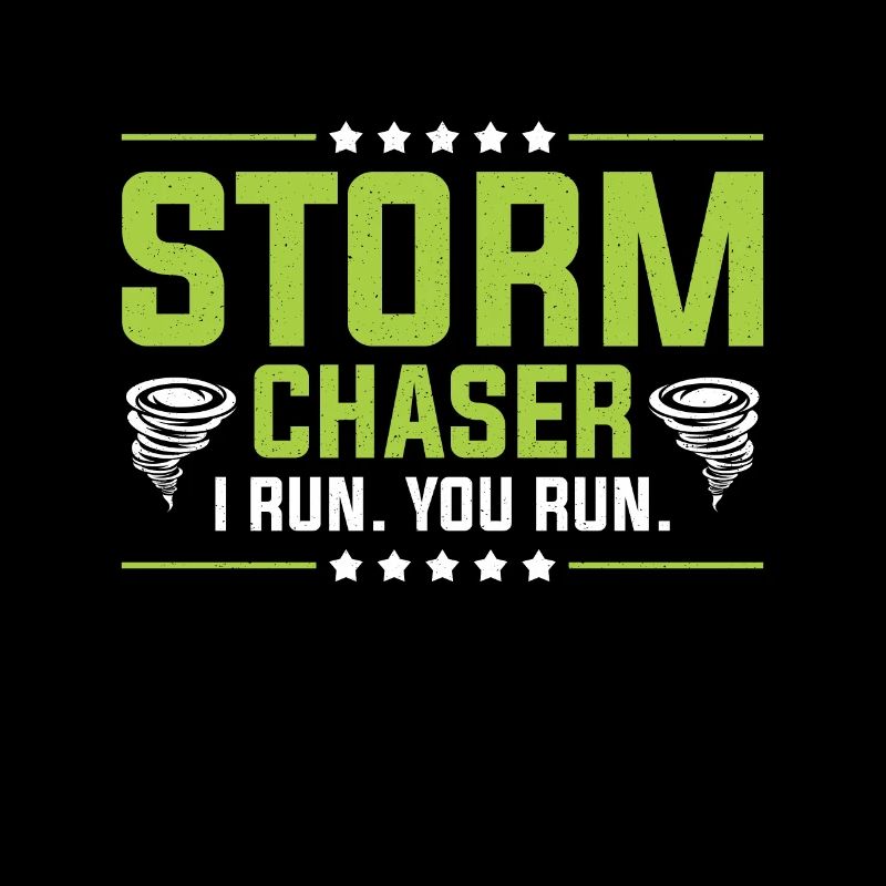 Storm Chaser Tornado Hunter Meteréologue Temps violent