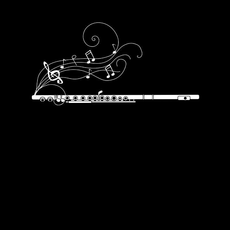 Querflöte Geschenk Musik Noten