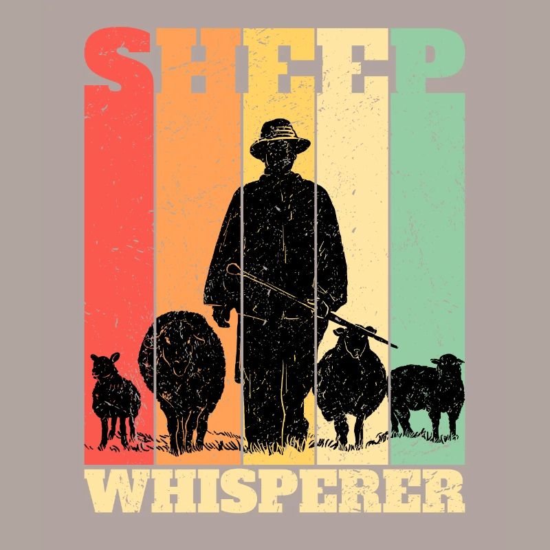 Sheep Whisperer Schafhirte Hirte Schafflüsterer