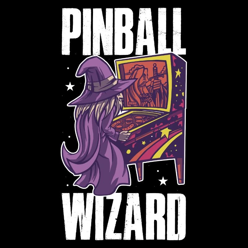 Pinball Wizard Retro Games Cadeau
