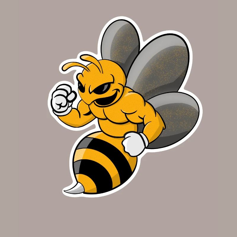 conception cool de guêpe