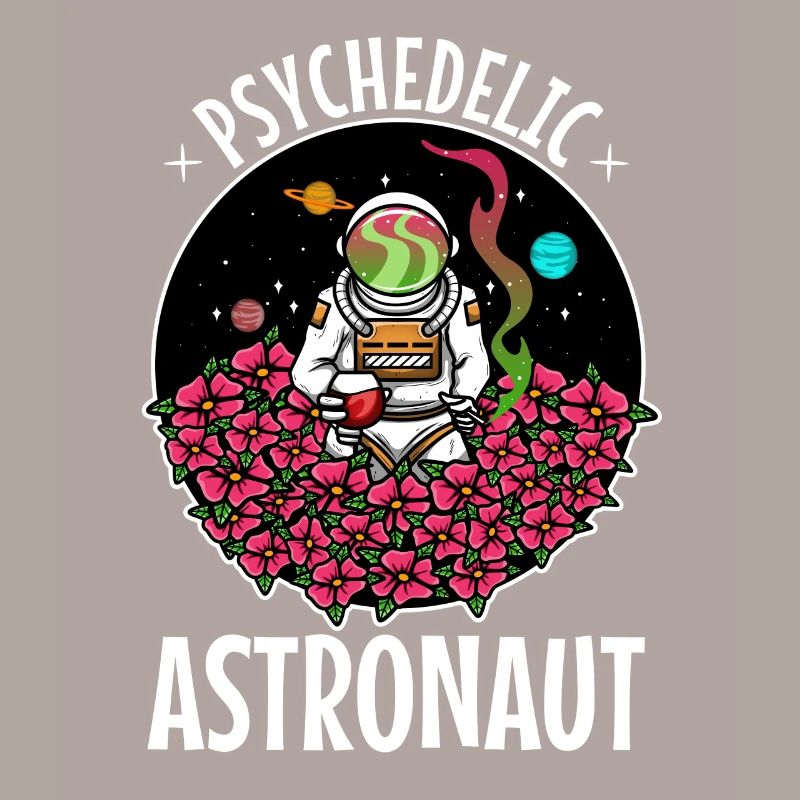 Astronaute psychédélique