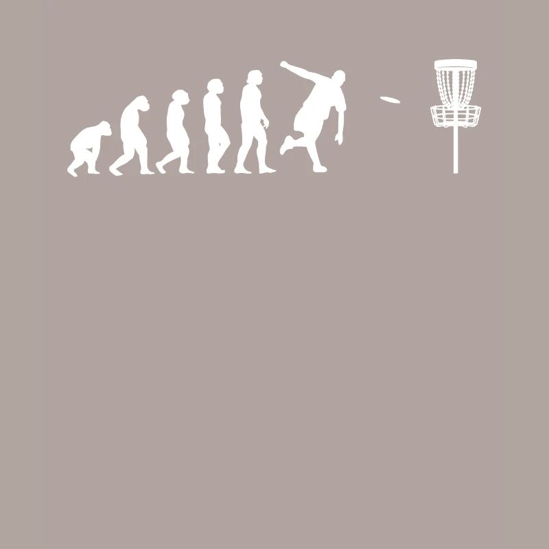 Evolution Disc Golf Spieler Geschenk