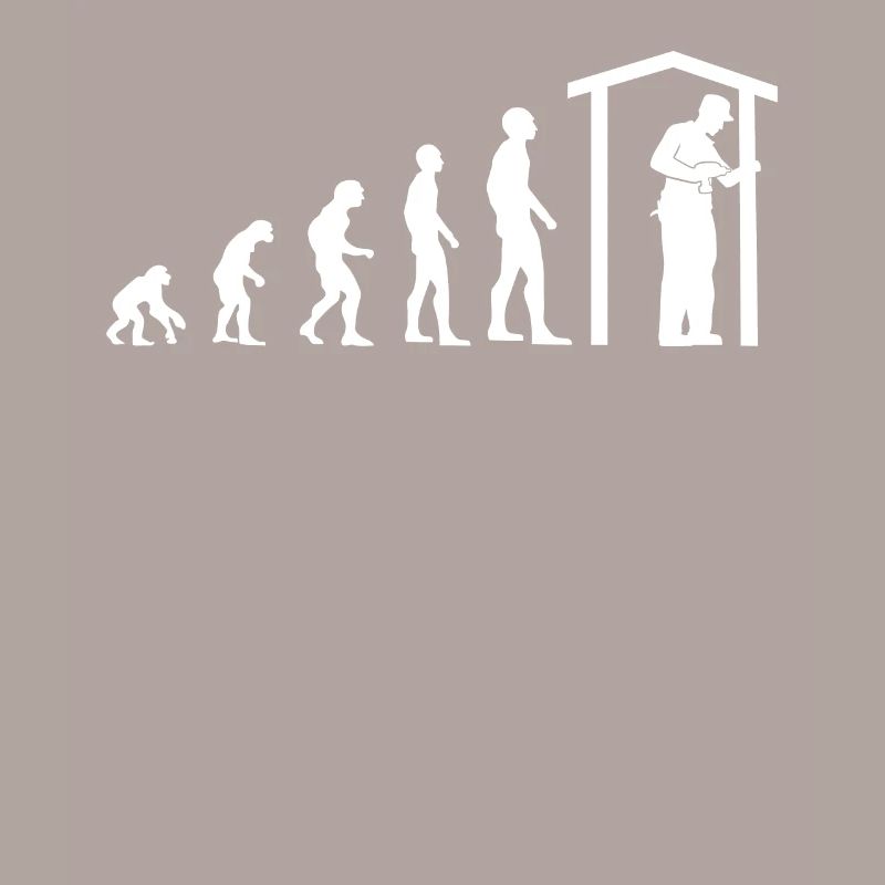 Zimmermann Beruf Evolution Zimmerer Geschenk