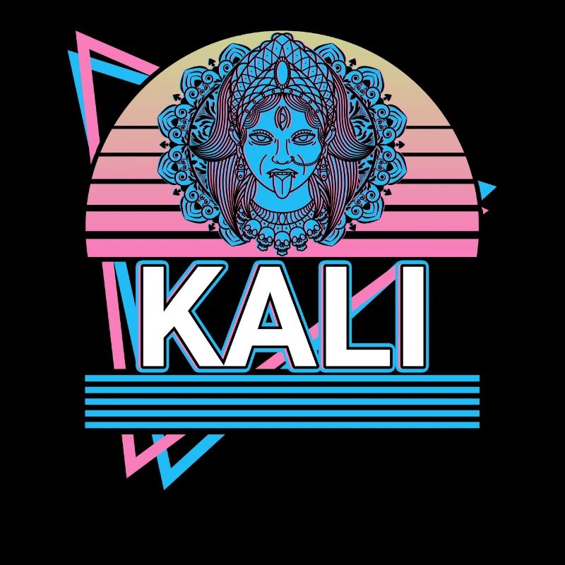 Kali Déesse hindoue de la mort Retro Gift