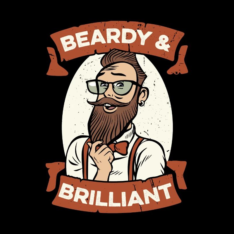 Full Beard BeardEd BeardEd Hipster Man