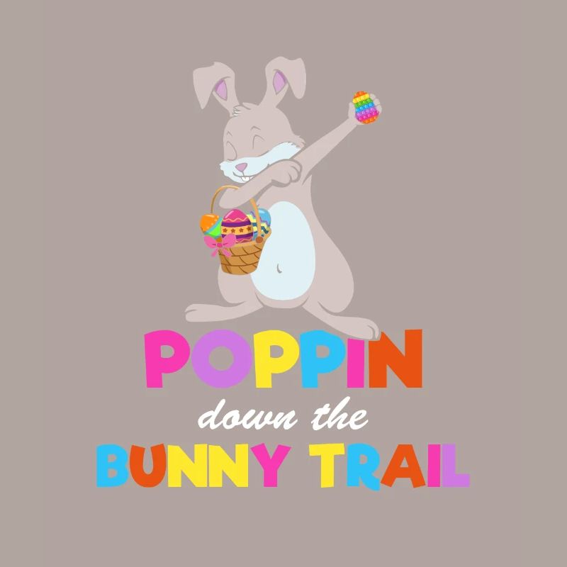 Poppin Down The Rabbit Trail Dabbing Rabbit