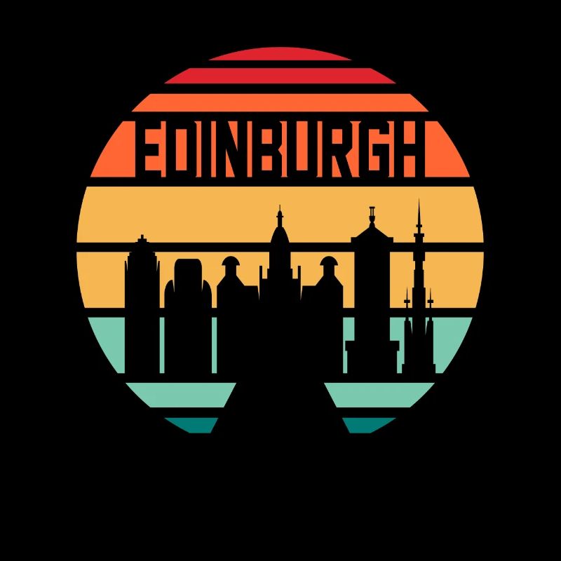 Skyline schloss geschenk Der Stadt Edinburgh