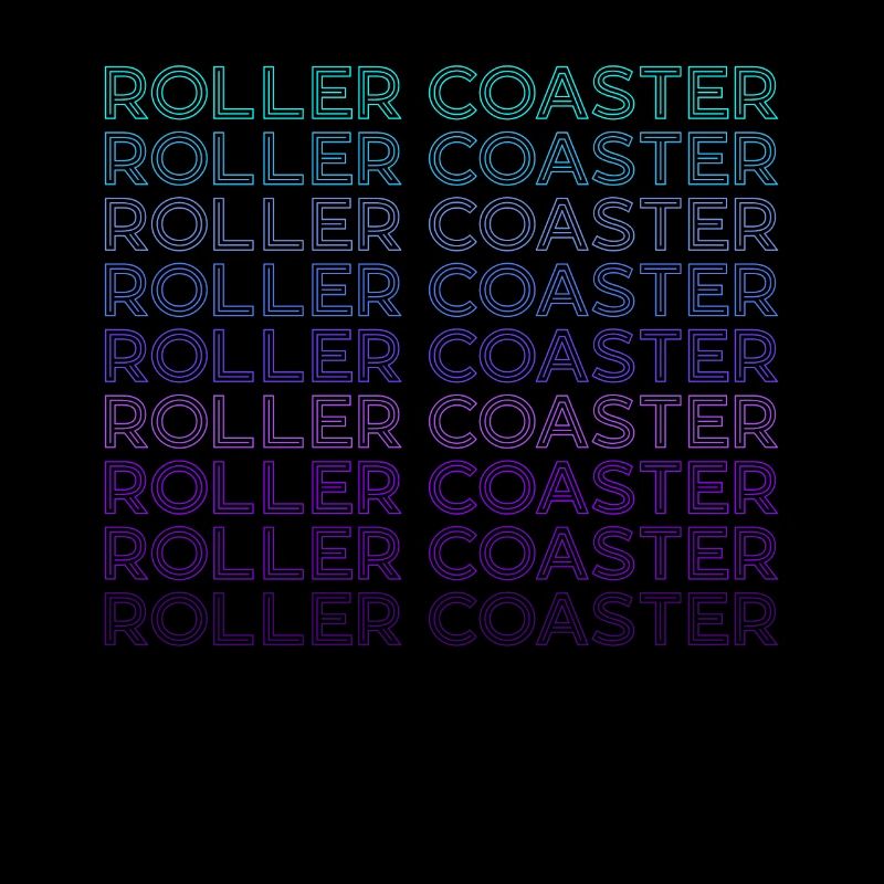 Roller Coaster Parc d’attractions Retro