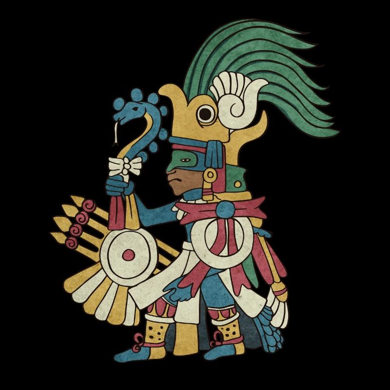 Huitzilopochtli Aztec God Aztec Mythology Maya