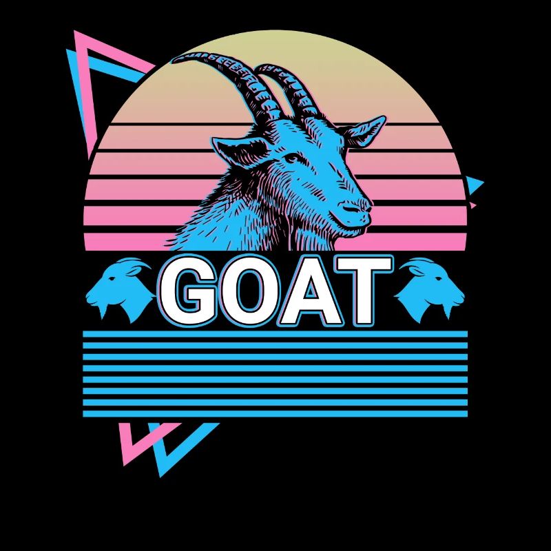 Ziege Retro Geschenk