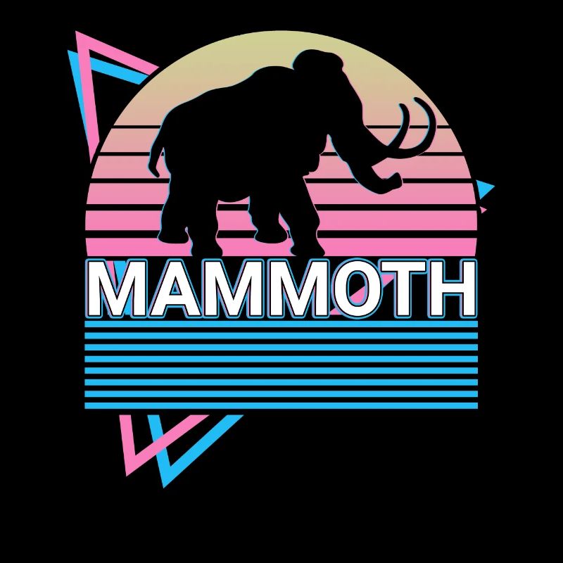 Mammut Elephant Retro Cadeau