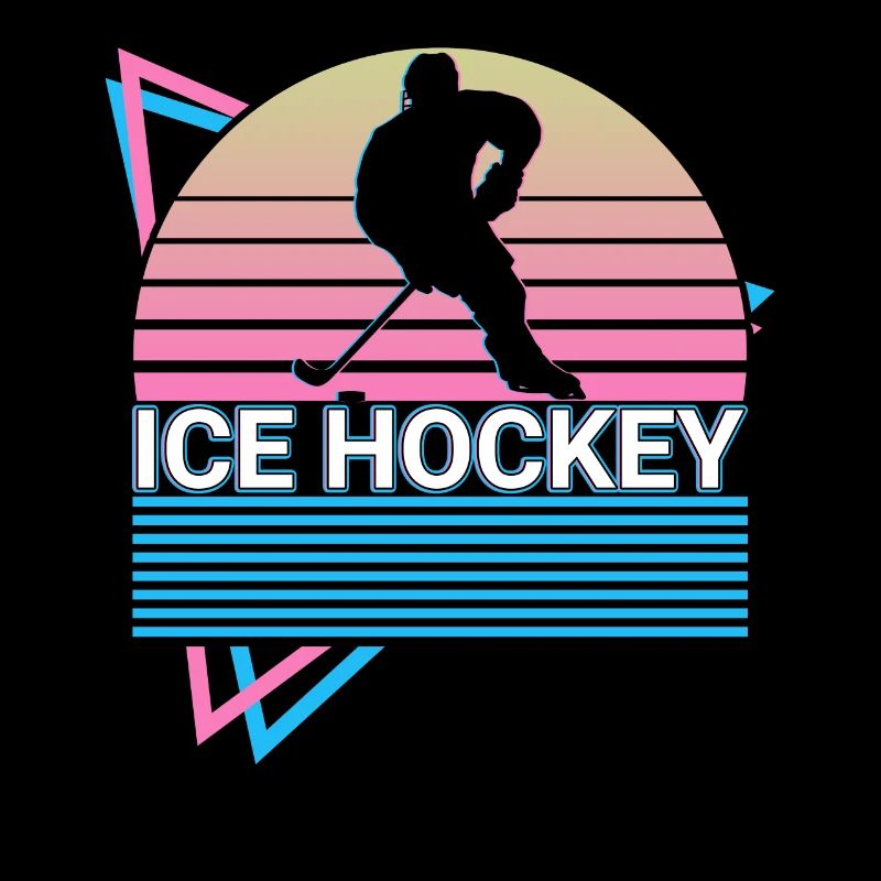 Eishockey Retro Geschenk